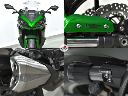 Мотоцикл KAWASAKI NINJA1000А 2018, Зеленый фото 10