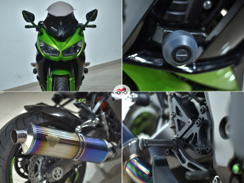 Мотоцикл KAWASAKI Z 1000SX 2010, Зеленый фото 10
