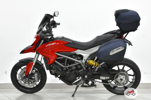 Мотоцикл DUCATI HyperStrada 2013, Красный фото 4