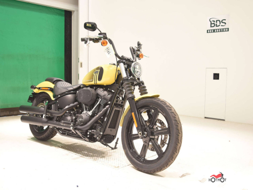 Мотоцикл HARLEY-DAVIDSON Street Bob 2023, желтый фото 3