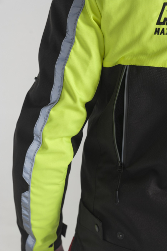 Куртка текстильная Hyperlook Stinger Черно-Зеленый фото 6
