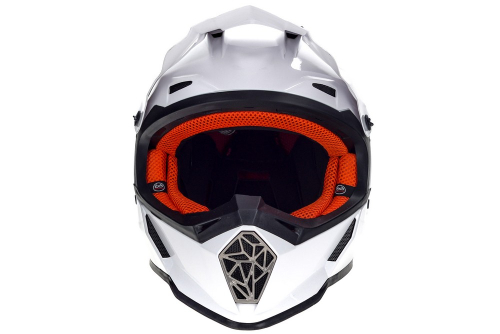 Шлем LS2 MX437 Fast Solid White фото 6
