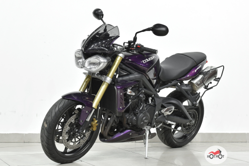 Мотоцикл TRIUMPH Street Triple 2012, ФИОЛЕТОВЫЙ фото 2