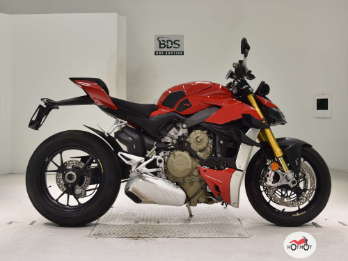 Мотоцикл DUCATI Streetfighter V4 2020, Красный фото 2