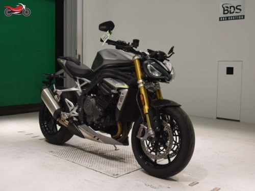 Мотоцикл Triumph Speed Triple 2021, СЕРЫЙ фото 3