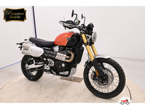 Мотоцикл TRIUMPH Scrambler 2024, Оранжевый фото 3