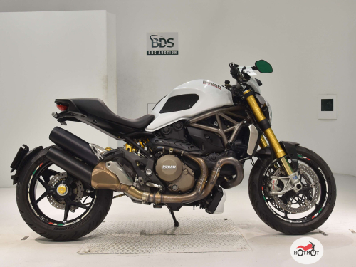 Мотоцикл DUCATI Monster 1200 2015, белый фото 2