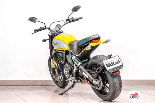Мотоцикл DUCATI Scrambler 2015, Желтый фото 8