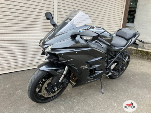 Мотоцикл KAWASAKI Ninja H2 SX 2018, черный фото 3