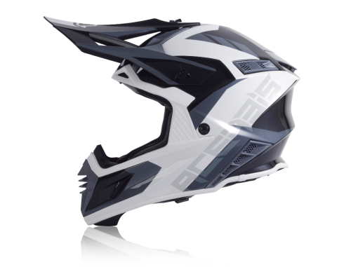 Шлем Acerbis X-TRACK White/Black Glossy фото 5