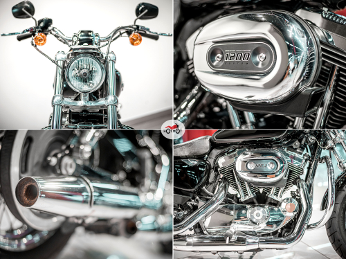 Мотоцикл HARLEY-DAVIDSON XL1200C 2013, Черный фото 10