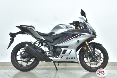 Мотоцикл YAMAHA YZF-R3 2020, СЕРЫЙ фото 3