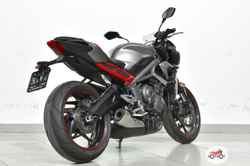 Мотоцикл TRIUMPH Street Triple 2021, серый фото 7