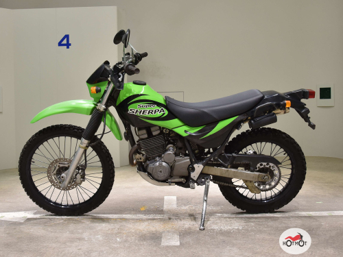 Мотоцикл KAWASAKI KL 250 2001, Зеленый