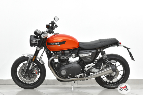 Мотоцикл TRIUMPH Speed Twin 2022, Оранжевый фото 4