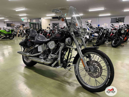Мотоцикл HARLEY-DAVIDSON Softail Custom 2008, Черный фото 3