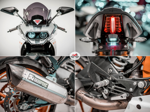 Мотоцикл KTM RC390 2015, МНОГОЦВЕТНЫЙ (ЧЕРНЫЙ, ОРАНЖЕВЫЙ) фото 10