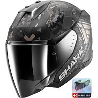Шлем Shark SKWAL i3 JET HELLCAT Mat Black/Chrome/Anthracite