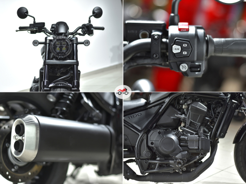 Мотоцикл HONDA CMX 1100 Rebel 2021, Черный фото 10