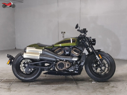 Мотоцикл Harley-Davidson Sportster S 2023, ЗЕЛЕНЫЙ фото 2