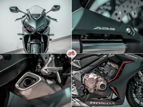 Мотоцикл HONDA CBR 650R 2019, Черный фото 10