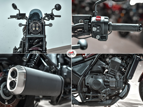Мотоцикл HONDA CMX 1100 Rebel 2021, Красный фото 10