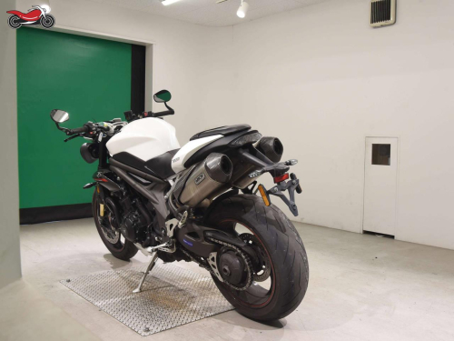 Мотоцикл Triumph Speed Triple 2019, БЕЛЫЙ фото 6