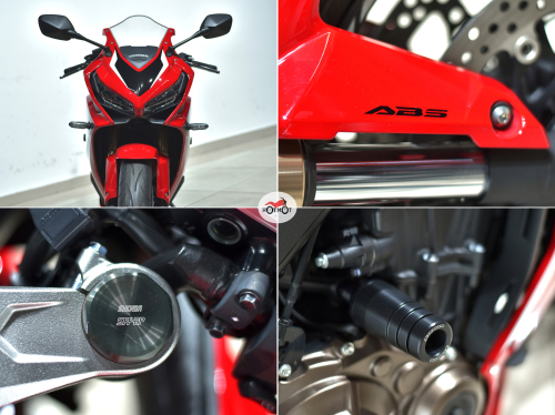 Мотоцикл HONDA CBR 650R 2022, Красный фото 10