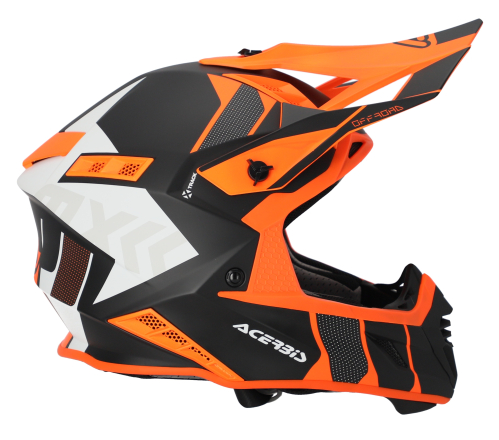 Шлем Acerbis X-TRACK 22-06 Orange-Fluo/Black фото 3