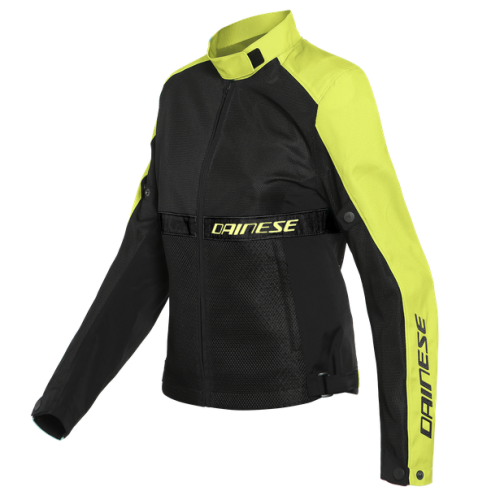Куртка текстильная женская Dainese RIBELLE AIR LADY TEX Black/Fluo-Yellow