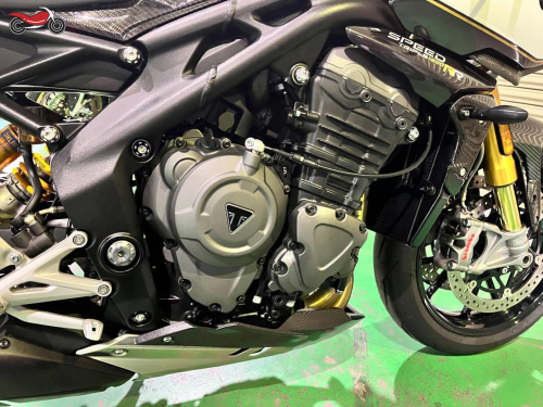 Мотоцикл Triumph Speed Triple 2023, БЕЛЫЙ фото 6
