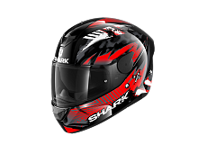 Шлем Shark D-SKWAL 2 PENXA Black/Red/Antracite