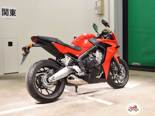 Мотоцикл HONDA CBR 650F 2014, Красный фото 4