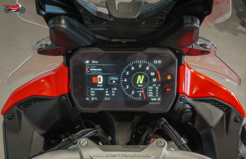 Мотоцикл Ducati Multistrada V4 2022, КРАСНЫЙ фото 11