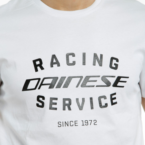 Футболка Dainese RACING SERVICE White/Black фото 4