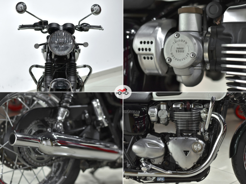 Мотоцикл TRIUMPH Bonneville T120 2018, БЕЛЫЙ фото 10