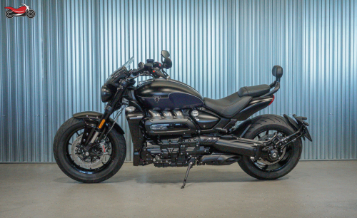 Мотоцикл Triumph Rocket III 2024, ЧЕРНЫЙ фото 2