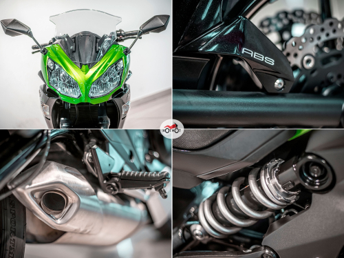 Мотоцикл KAWASAKI ER-4f (Ninja 400R) 2016, Зеленый фото 10
