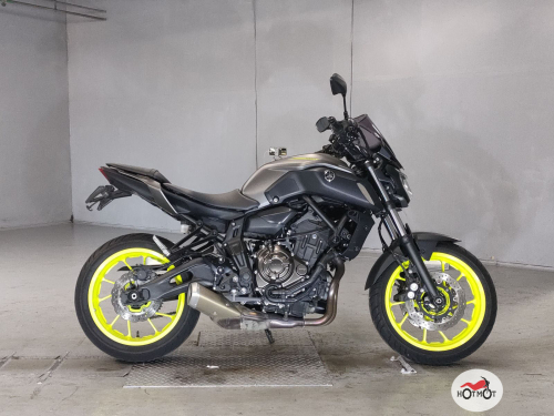 Мотоцикл YAMAHA MT-07 (FZ-07) 2019, СЕРЫЙ фото 2