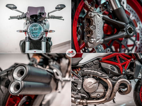 Мотоцикл DUCATI Monster 821 2015, БЕЛЫЙ фото 10