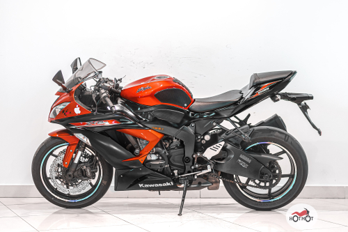 Мотоцикл KAWASAKI ZX-6 Ninja 2014, Оранжевый фото 4