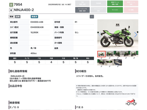 Мотоцикл KAWASAKI ER-4f (Ninja 400R) 2019, Зеленый фото 13