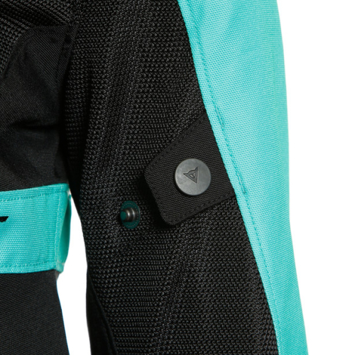 Куртка текстильная женская Dainese RIBELLE AIR LADY TEX Black/Aqua-Green фото 9