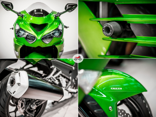 Мотоцикл KAWASAKI ZZR 1400 2012, Зеленый фото 10
