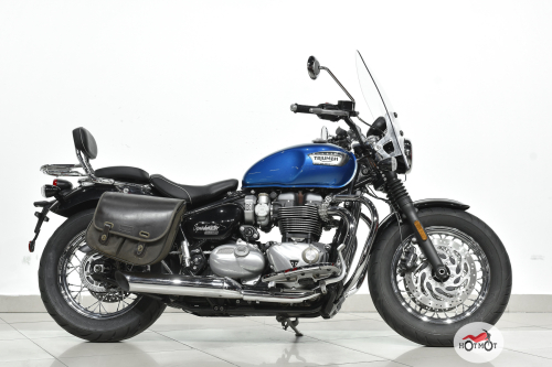 Мотоцикл TRIUMPH Bonneville Speedmaster 2020, Синий фото 3