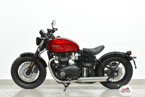 Мотоцикл TRIUMPH Bonneville Bobber 2023, Красный фото 4