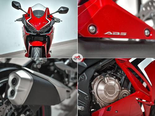 Мотоцикл HONDA CBR 400R 2020, Красный фото 10