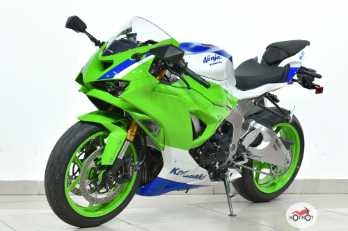 Мотоцикл KAWASAKI Ninja ZX-6R ABS 2024, Зеленый фото 2
