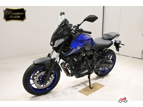 Мотоцикл YAMAHA MT-07 (FZ-07) 2021, СИНИЙ фото 3