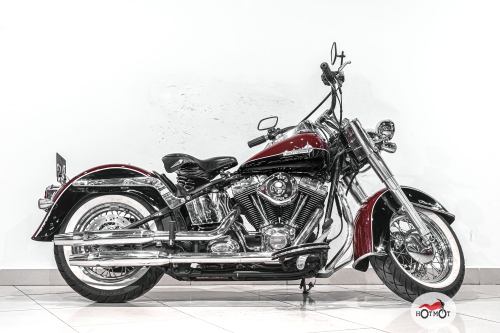 Мотоцикл HARLEY-DAVIDSON Softail Deluxe 2007, Красный фото 3